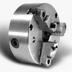 3 Jaw Self-Centering Iron Body Chuck - Med. Duty - 10" Dia. - Flat Back - Pratt Burnerd 1034-2000