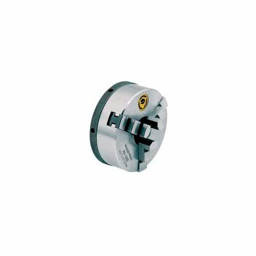 Bison 3-Jaw Quick Clamping Scroll Chuck Steel Body, Plain Back, 2" M12 x 1 - Image 3