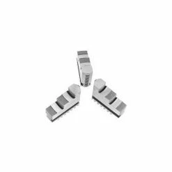 Bison Hard Solid ID Jaws for 3" 3-Jaw Scroll Chuck, 3 Piece Set