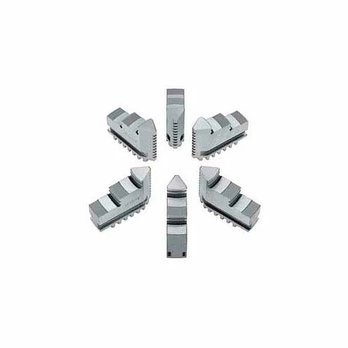 Bison Hard Solid ID Jaws for 8" 6-Jaw Scroll Chuck, 6 Piece Set - Image 2