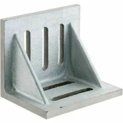 Imported Slotted Angle Plates - Webbed End - Ground Finish 12" x 9" x 8"